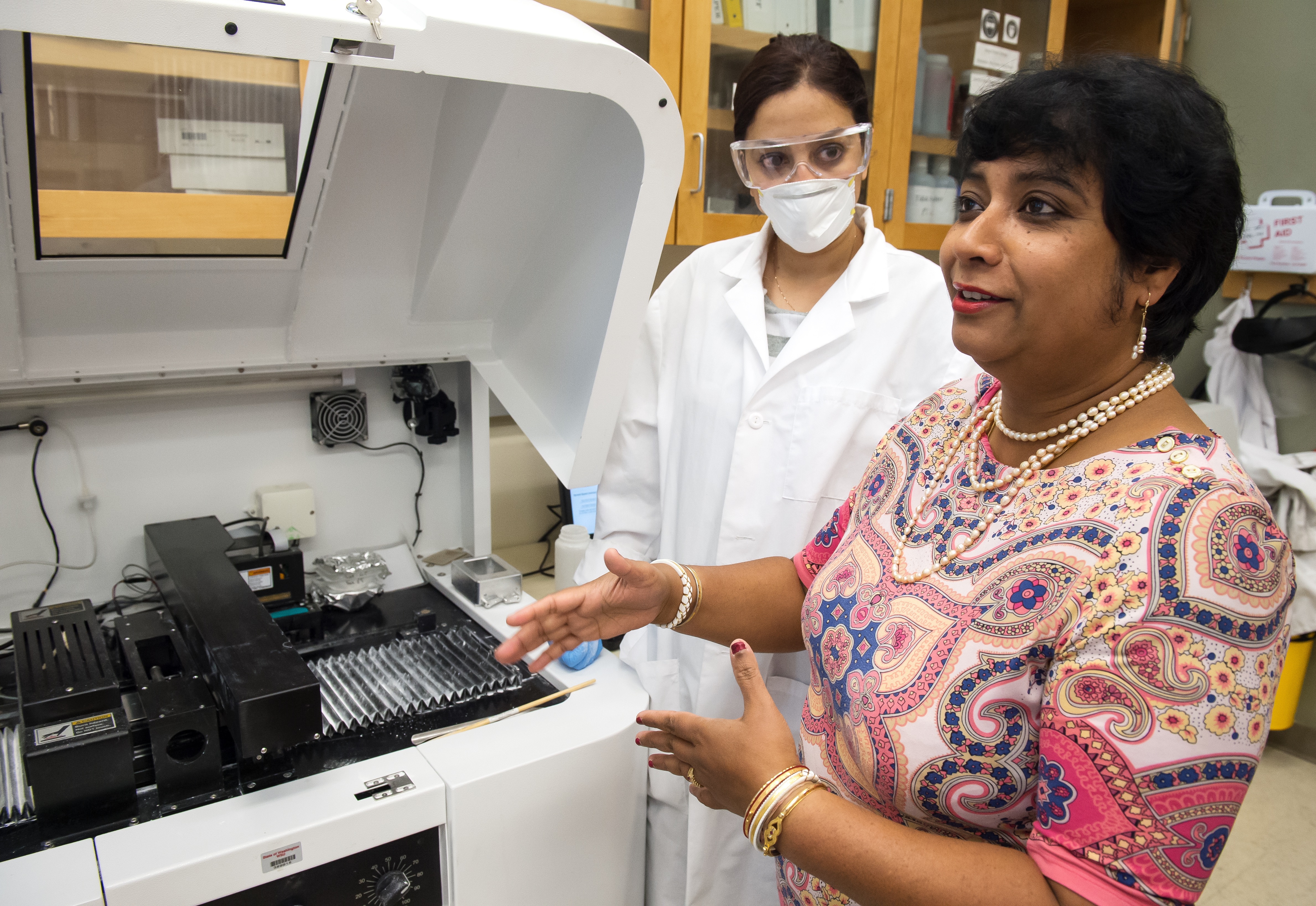 Science in your bones! Susmita Bose and the biomechanical 3-D printing she and her graduate students are researching.